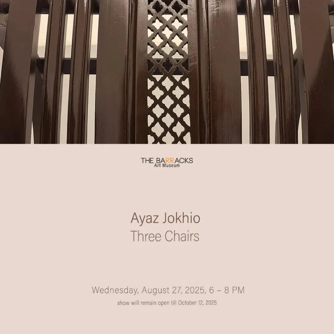 The Director General of PHA, Mr. Mansoor Ahmad Raja cordially invites you to the solo presentation of Ayaz Jokhio