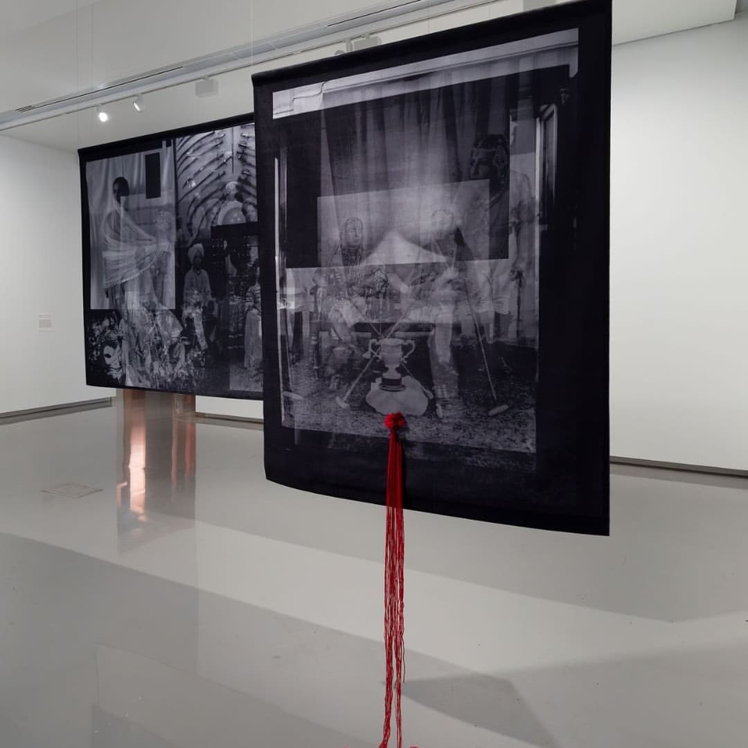 The House of Irredeemable Objects is the first major solo exhibition in Naarm/Melbourne to survey the thirty-year... — image 1. Images: Installation Views: Nusra Latif Qureshi: The House of Irredeemable Objects. MUMA, Naarm/Melbourne, 2025. Photos: Christian Capurro