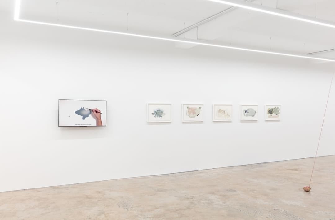 ‘The Weight of Stillness’ curated by Mikala Tai opens today at Ames Yavuz Sydney. — image 3. Images: Installation views of ‘The Weight of Stillness’, Ames Yavuz Sydney, 2025, photographed by Simon Hewson.
