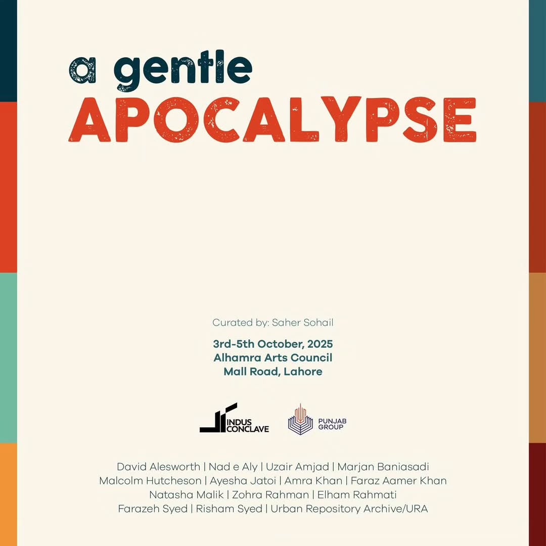 Curated by Saher Sohail, ‘A Gentle Apocalypse’ is an exhibition exploring how artists engage with the present, how they...
