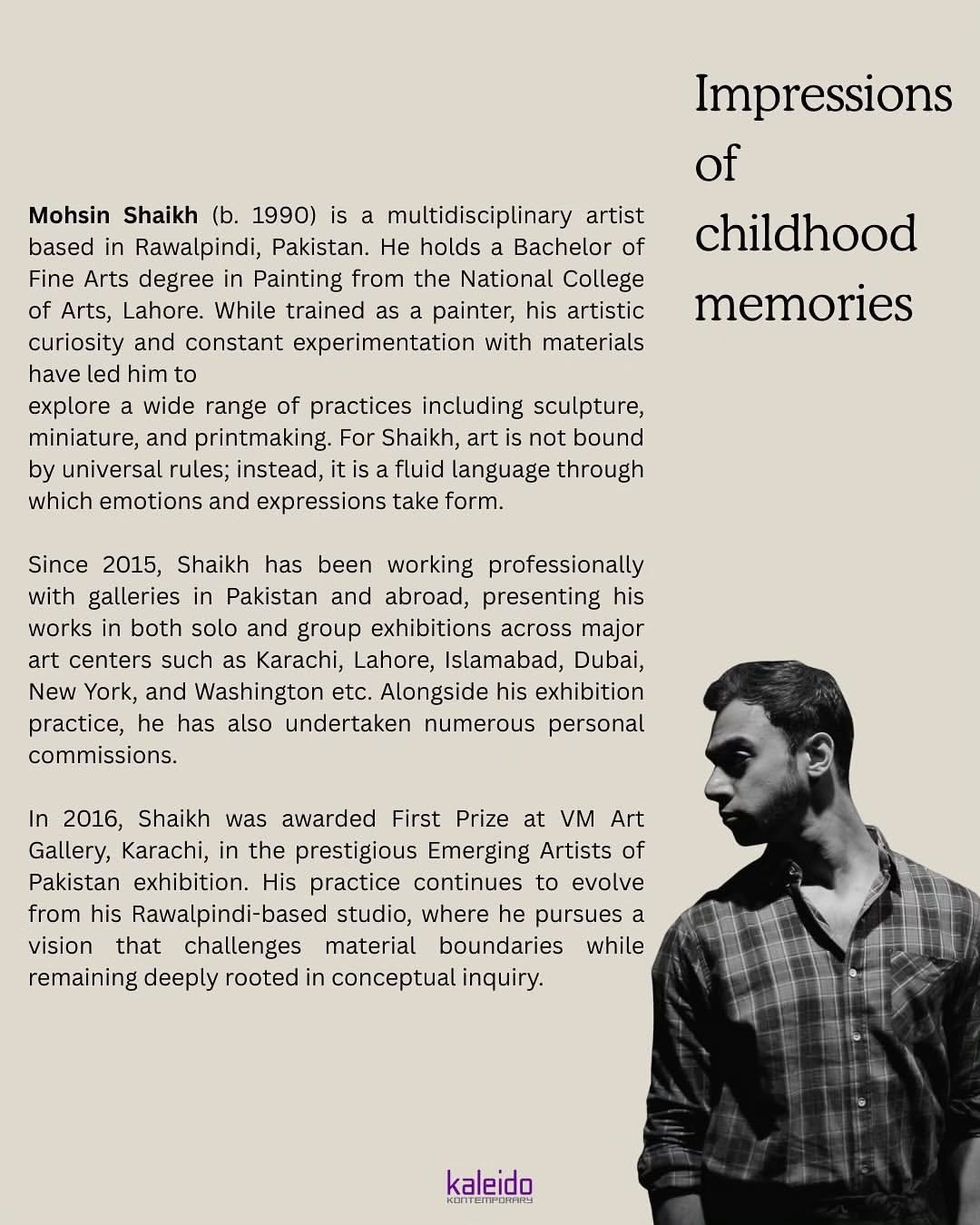 Kaleido Kontemporary in collaboration with Flo’ence* presents “Impressions of childhood memories” showcasing works by... — image 4