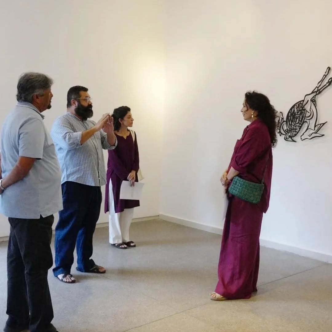 The opening of 'The Wild in Our Mouths' a solo exhibition by Muzzumil Ruheel @ Canvas Gallery. — image 12