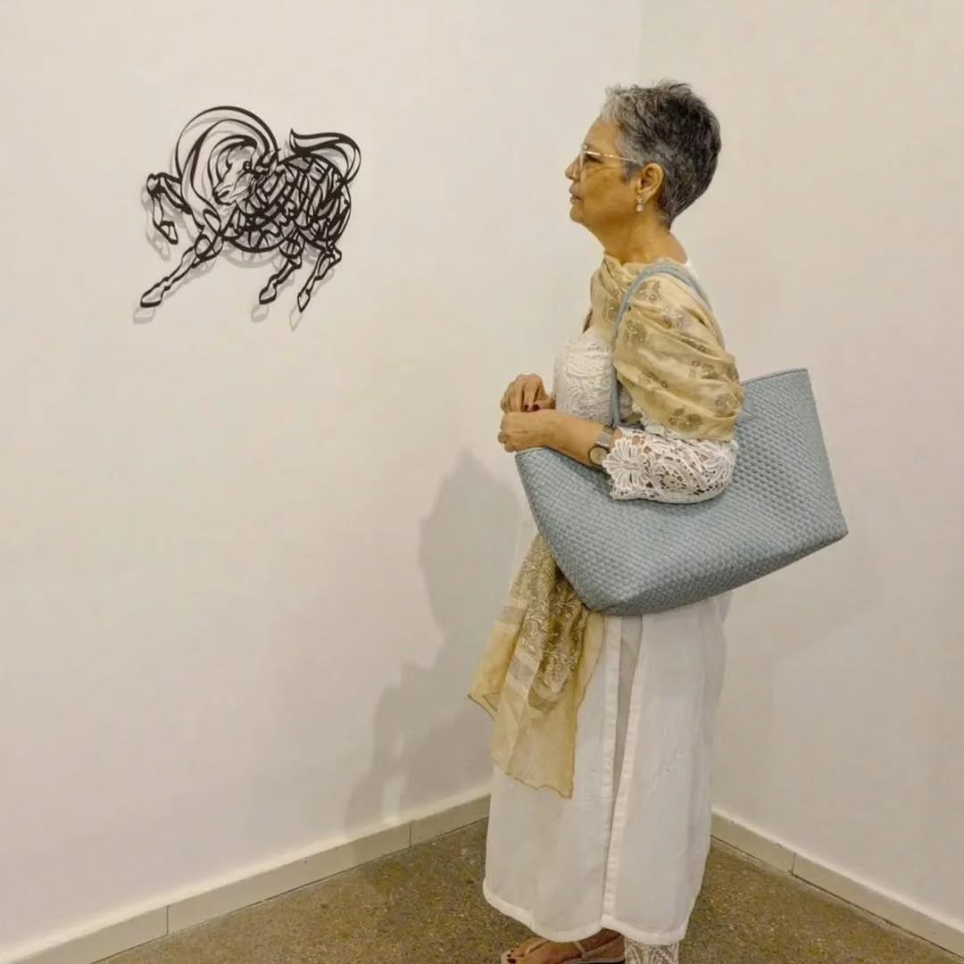 The opening of 'The Wild in Our Mouths' a solo exhibition by Muzzumil Ruheel @ Canvas Gallery. — image 14