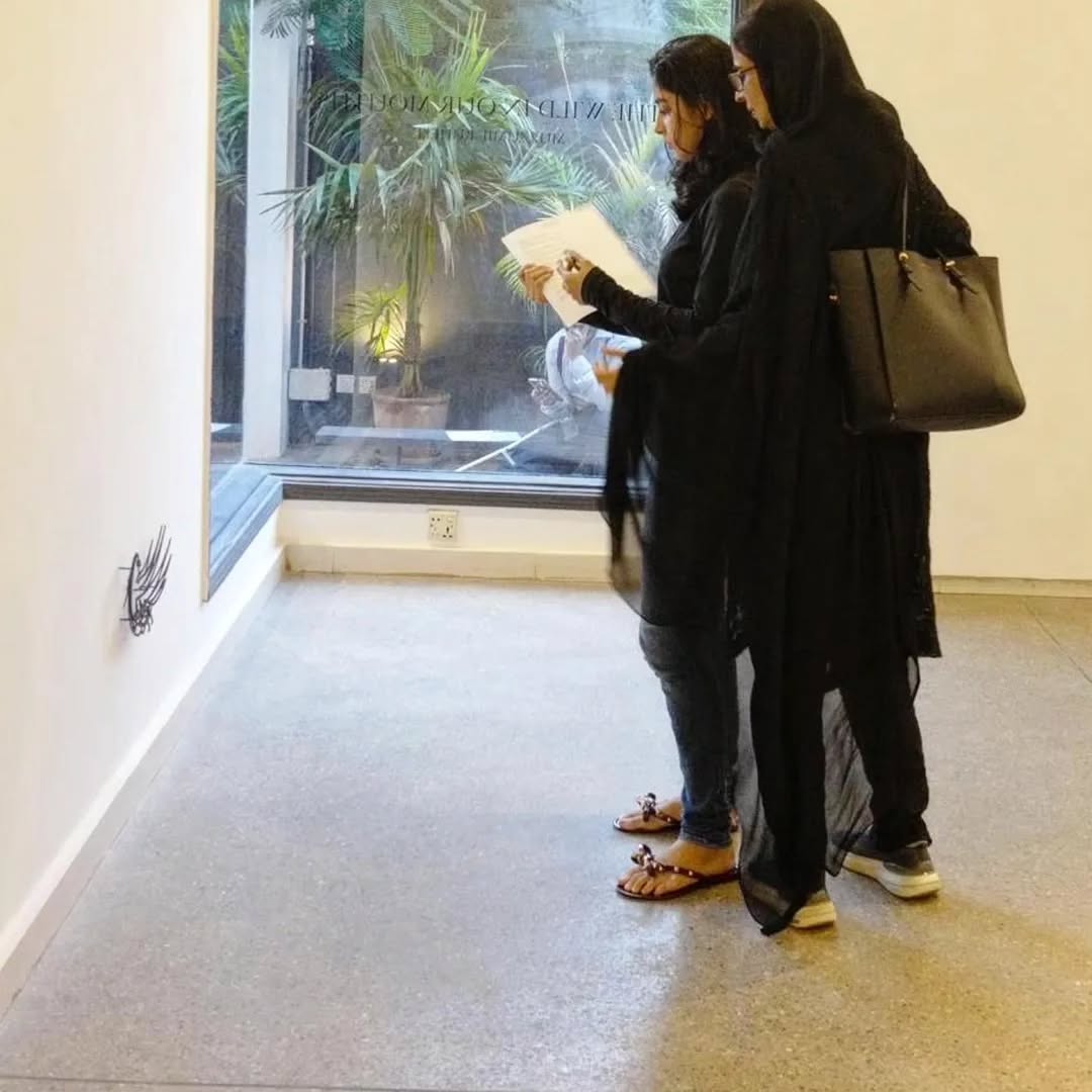 The opening of 'The Wild in Our Mouths' a solo exhibition by Muzzumil Ruheel @ Canvas Gallery. — image 15