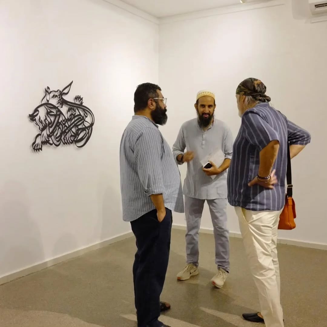 The opening of 'The Wild in Our Mouths' a solo exhibition by Muzzumil Ruheel @ Canvas Gallery. — image 9