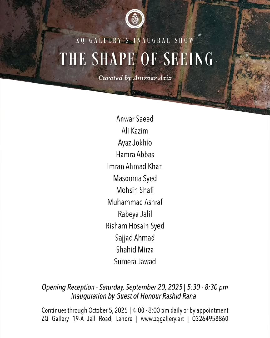 We’re thrilled to announce the inaugural show of ZQ Gallery