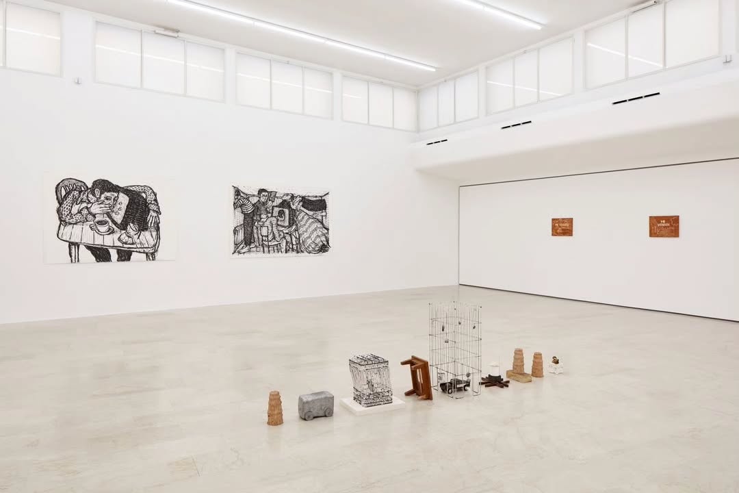 : ‘What the Eye Brought Back’, a group exhibition bringing together the work of eleven artists exhibiting at P420 for the first time. — image 1. 📸 Carlo Favero