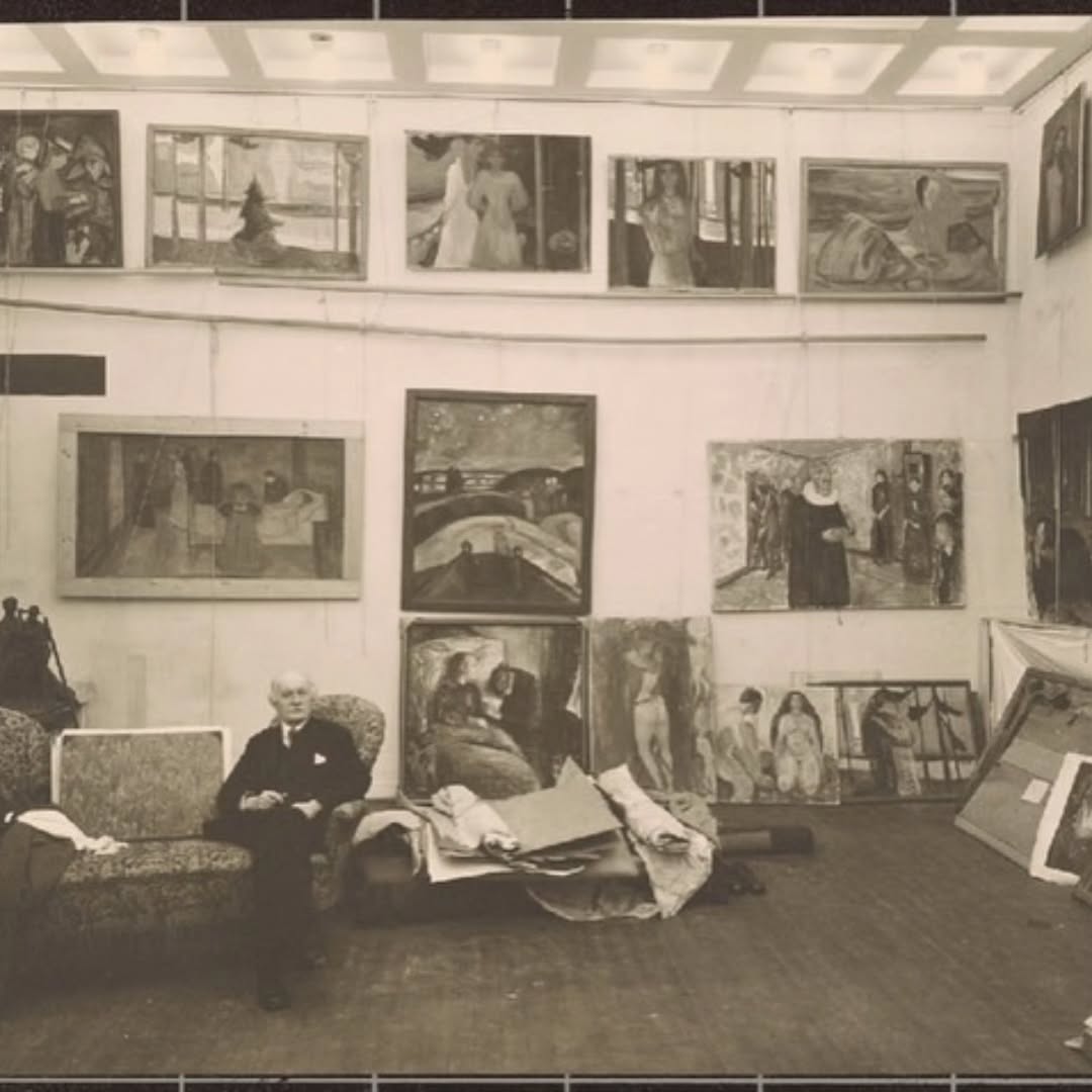 Congratulations to @suleman_khilji for being invited to the artist residency at the Edvard Munch Studio Foundation! 🎨 — image 4