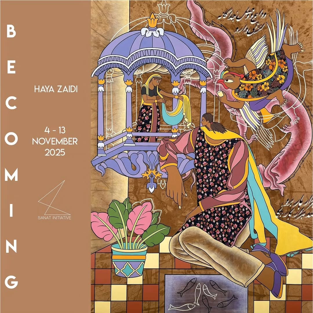 📣Inviting everyone to the opening of my solo exhibition ‘Becoming’ with @sanat_initiative on November 4th, 5-8 pm. 📣 — image 1