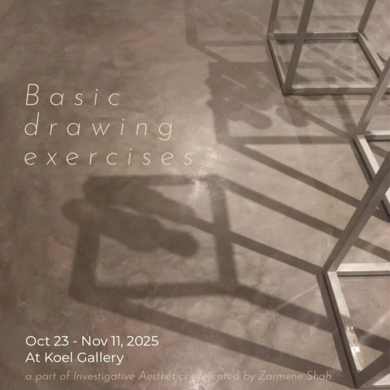 Showing a small selection of new works at @koelgallery presented by @karachi_curatorial as a part of Investigative Aesthetics
