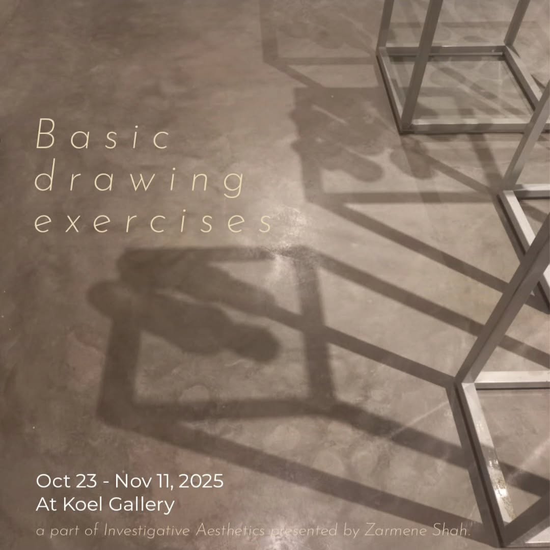 Showing a small selection of new works at @koelgallery presented by @karachi_curatorial as a part of Investigative Aesthetics