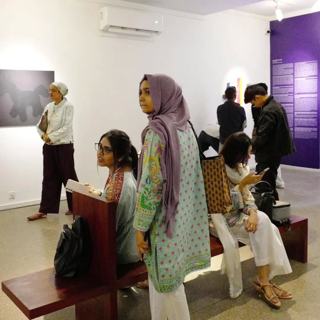 The opening of Adeel uz Zafar’s solo exhibition , Overrated Underrated at Canvas Gallery. — image 16