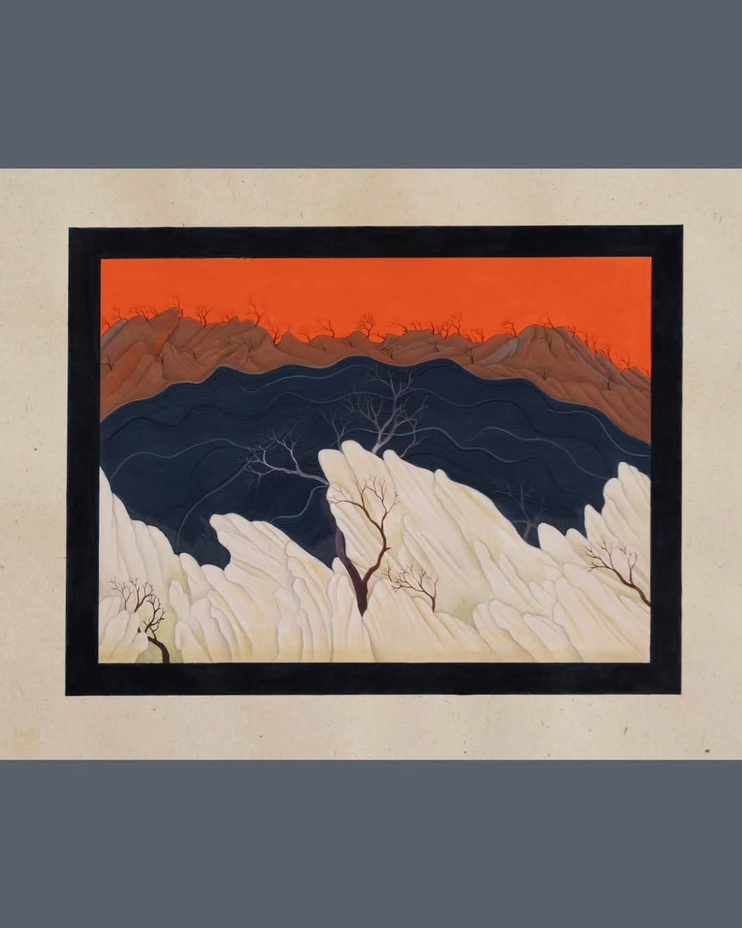 Where devotion meets discipline — Murad Khan Mumtaz revives the language of miniature painting to explore memory,... — image 2