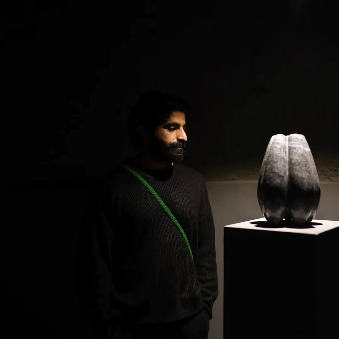 Glimpses from the opening of Gandhar:Votive Offerings by Mehmood ul Hassan, curated by Aasim Akhtar at THE BARRACKS Art... — image 1. Photography by @rafayanwercreativestudio