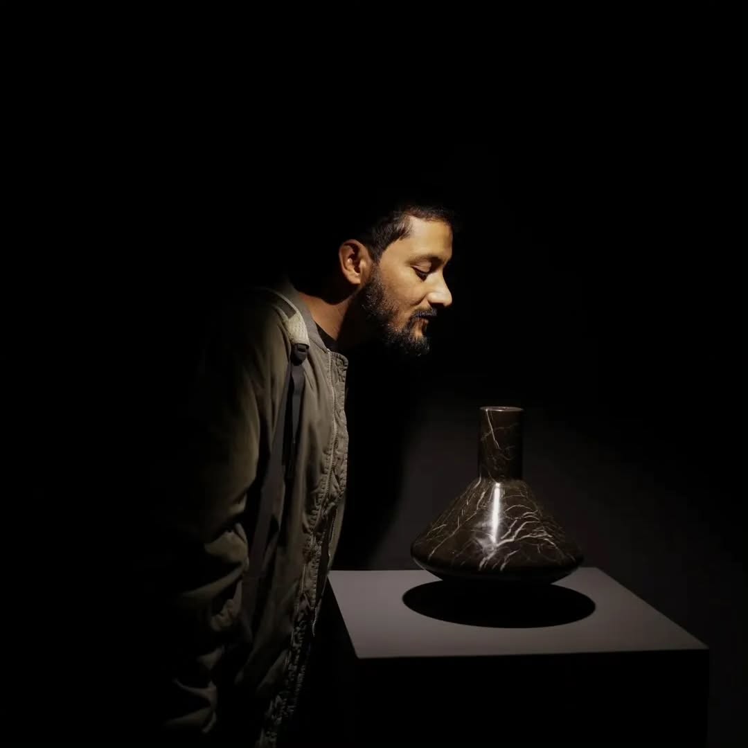 Glimpses from the opening of Gandhar:Votive Offerings by Mehmood ul Hassan, curated by Aasim Akhtar at THE BARRACKS Art... — image 2. Photography by @rafayanwercreativestudio
