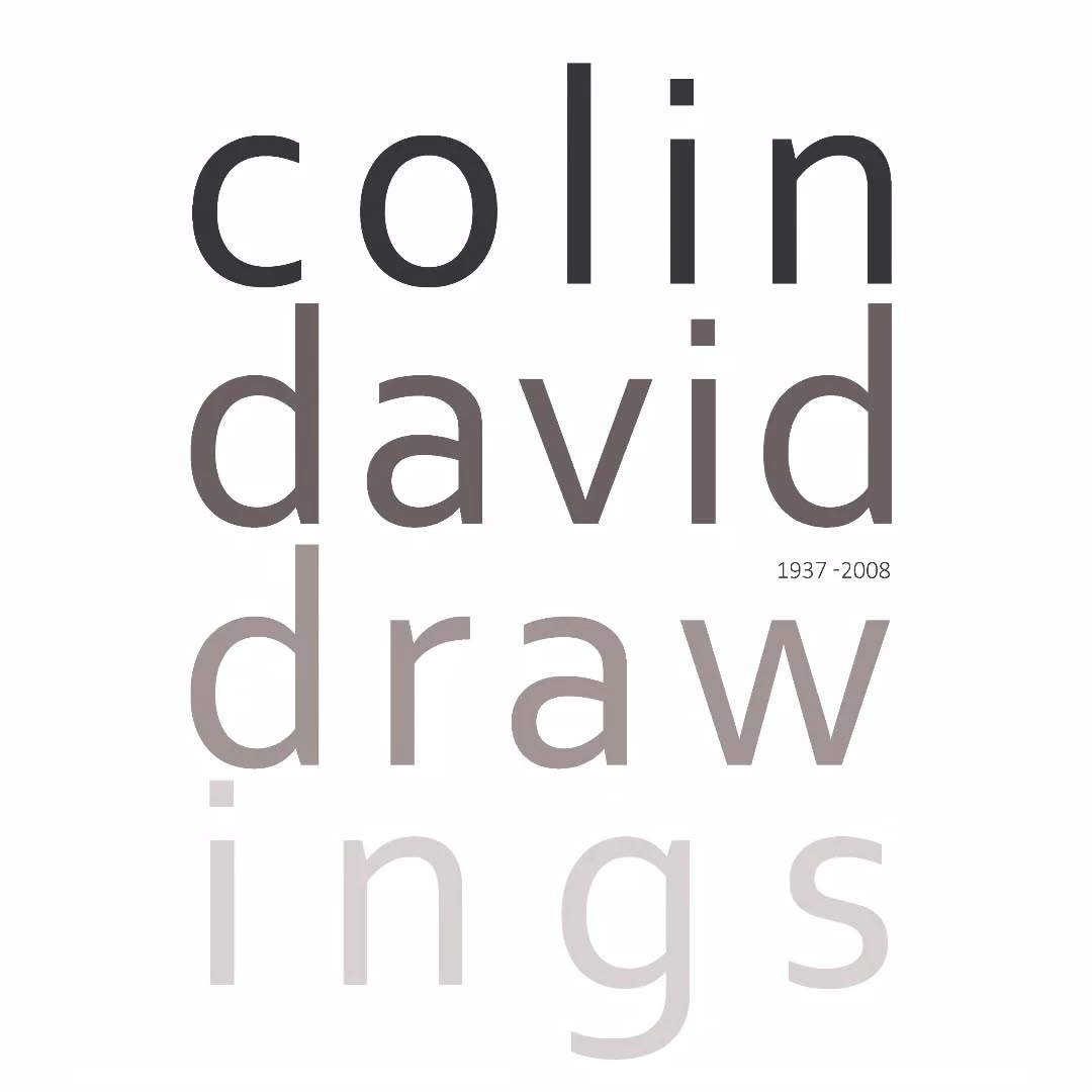 We are honoured to present Colin David Drawings, a collection of works from this legendary artist’s personal... — image 1