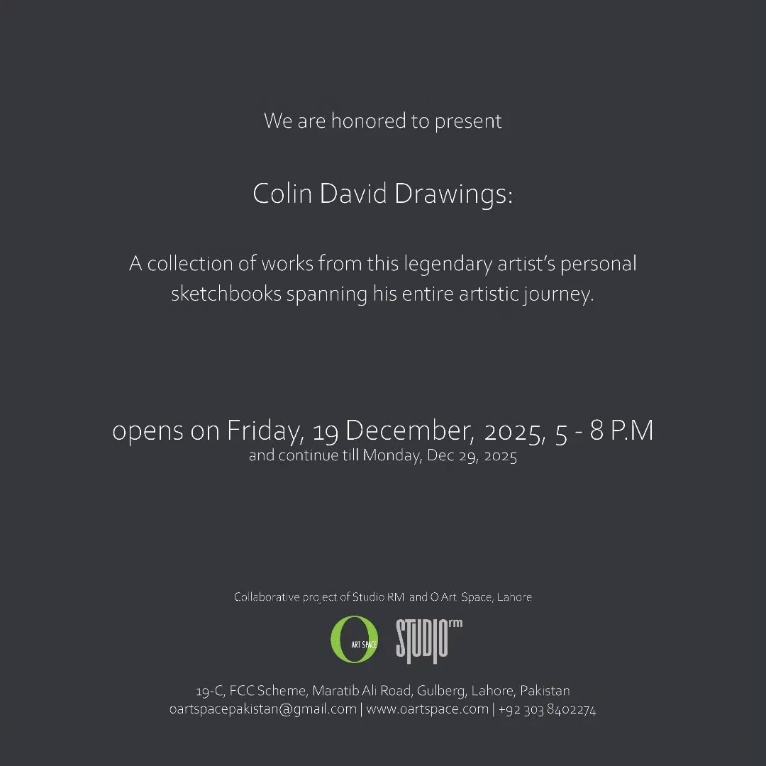 We are honoured to present Colin David Drawings, a collection of works from this legendary artist’s personal... — image 2