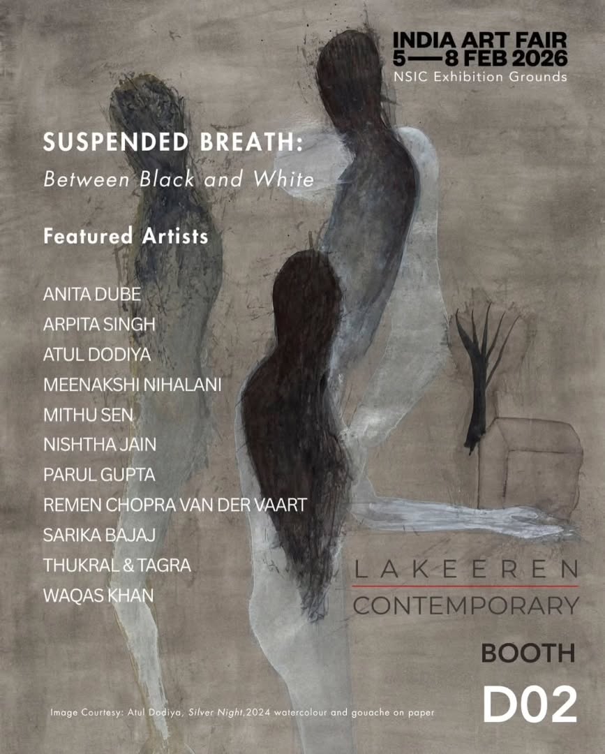 Suspended Breath approaches black and white not as opposites, but as forces in constant negotiation.