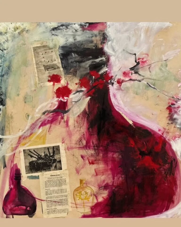 Torn out and empty
