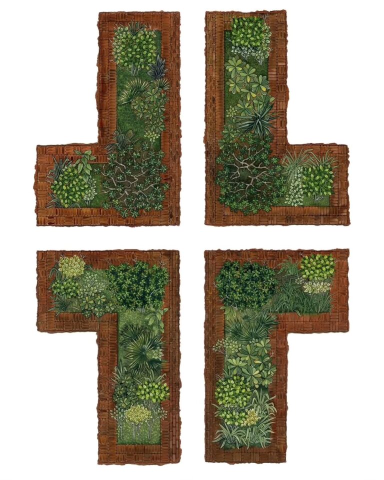 ‘Bounded Bloom I – IV’