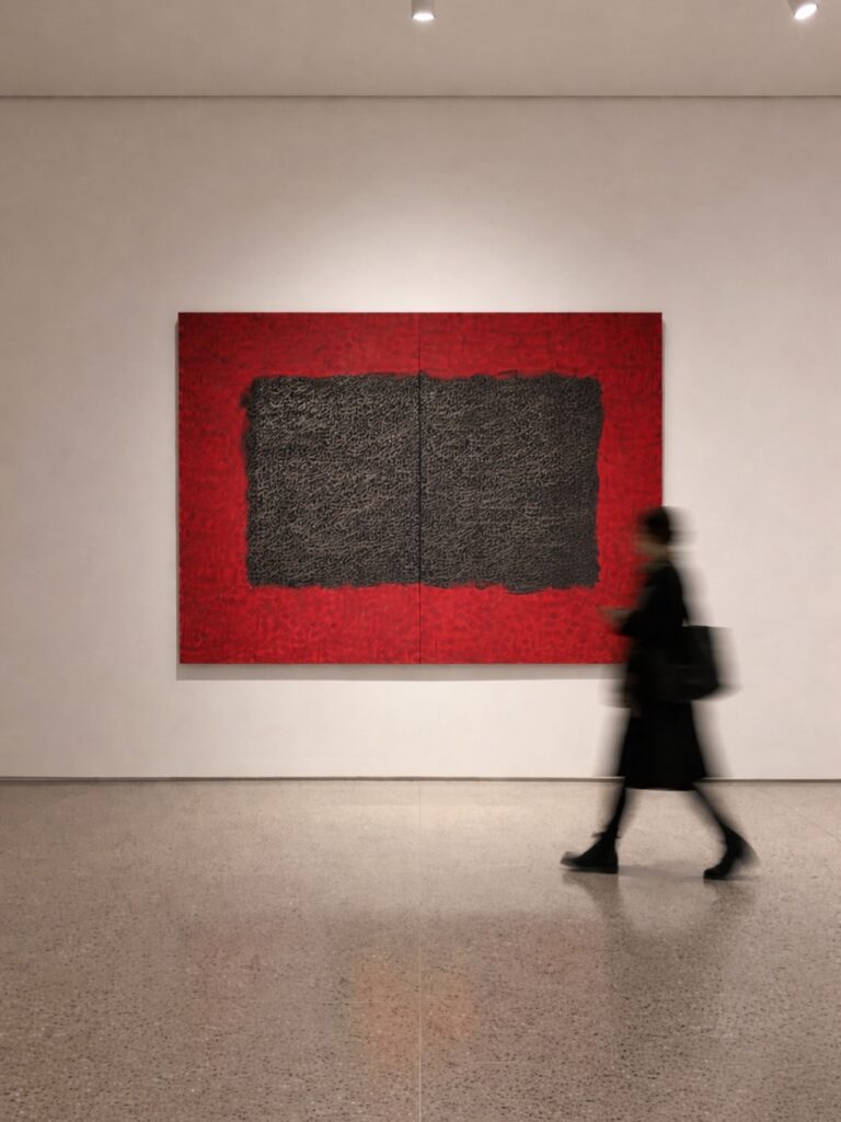 The red wall was built in waiting for what never came.