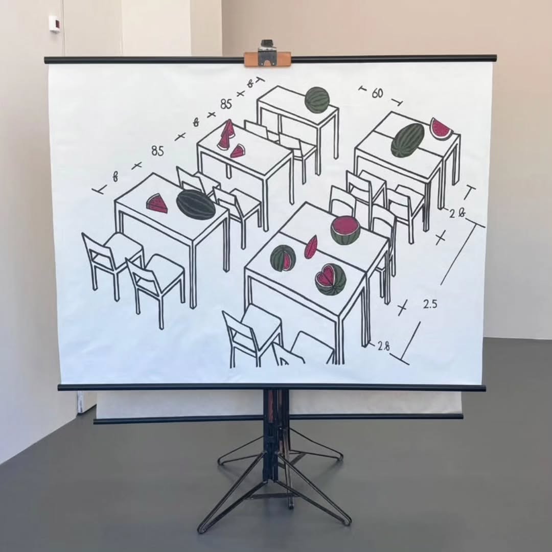 Bani Abidi @bani_abidi is part of the group exhibition Draw Withdraw Redraw, opening today at Kunstinstituut Melly... — image 1. Images courtesy the Artist.