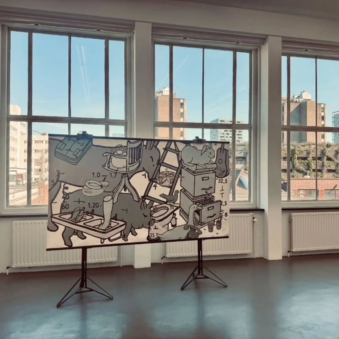 Bani Abidi @bani_abidi is part of the group exhibition Draw Withdraw Redraw, opening today at Kunstinstituut Melly... — image 3. Images courtesy the Artist.