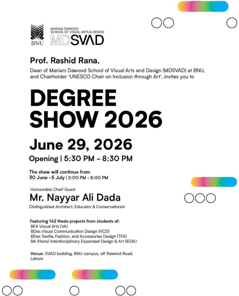 : Degree Show 2026 Opens to Public Tomorrow, Monday June 29th
