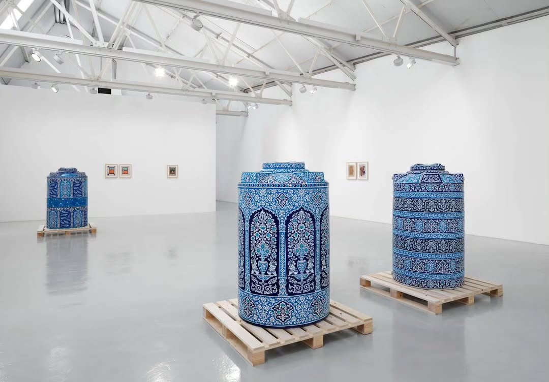 Now Open: Imran Qureshi, “Water Bodies”. June 5th - July 25th, Tuesday-Saturday, 11am-6pm.