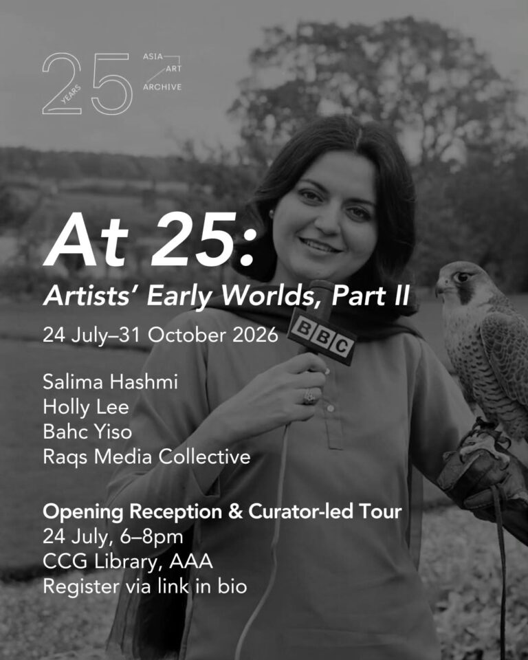 【New Exhibition | At 25: Artists’ Early Worlds, Part II】