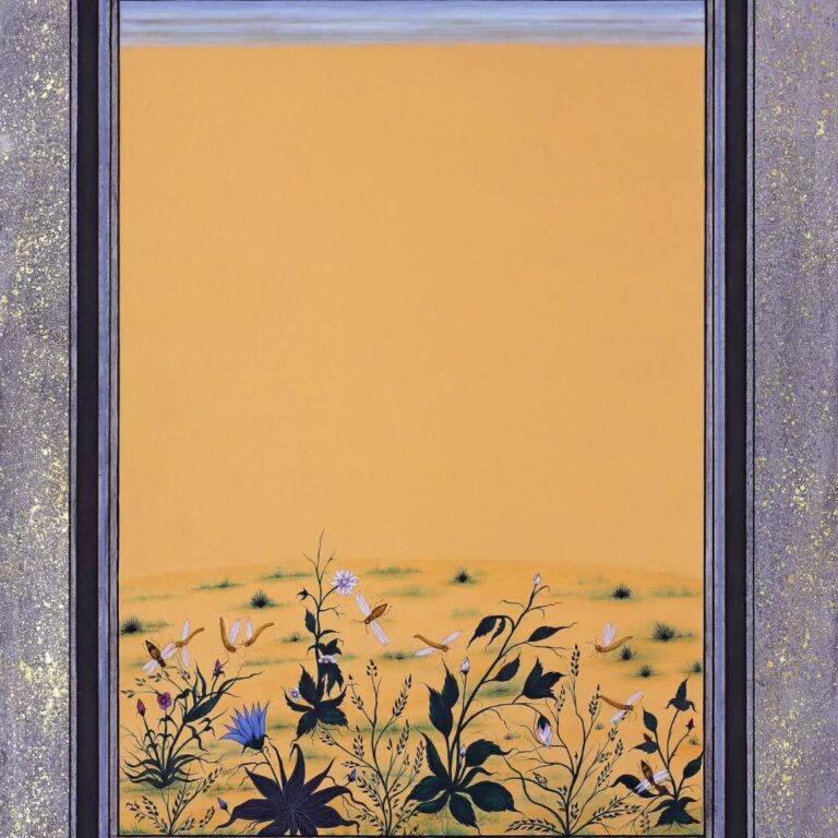 ‘Land Scape’ 2026 is a new painting by Waseem Ahmed (Pakistani, b.