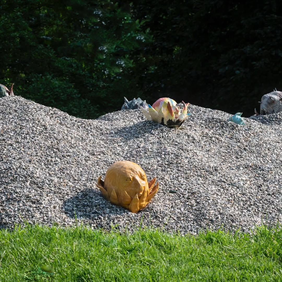 My installation Blooms is on view at Wave Hill. — image 10. 📸 photo credits Stephan