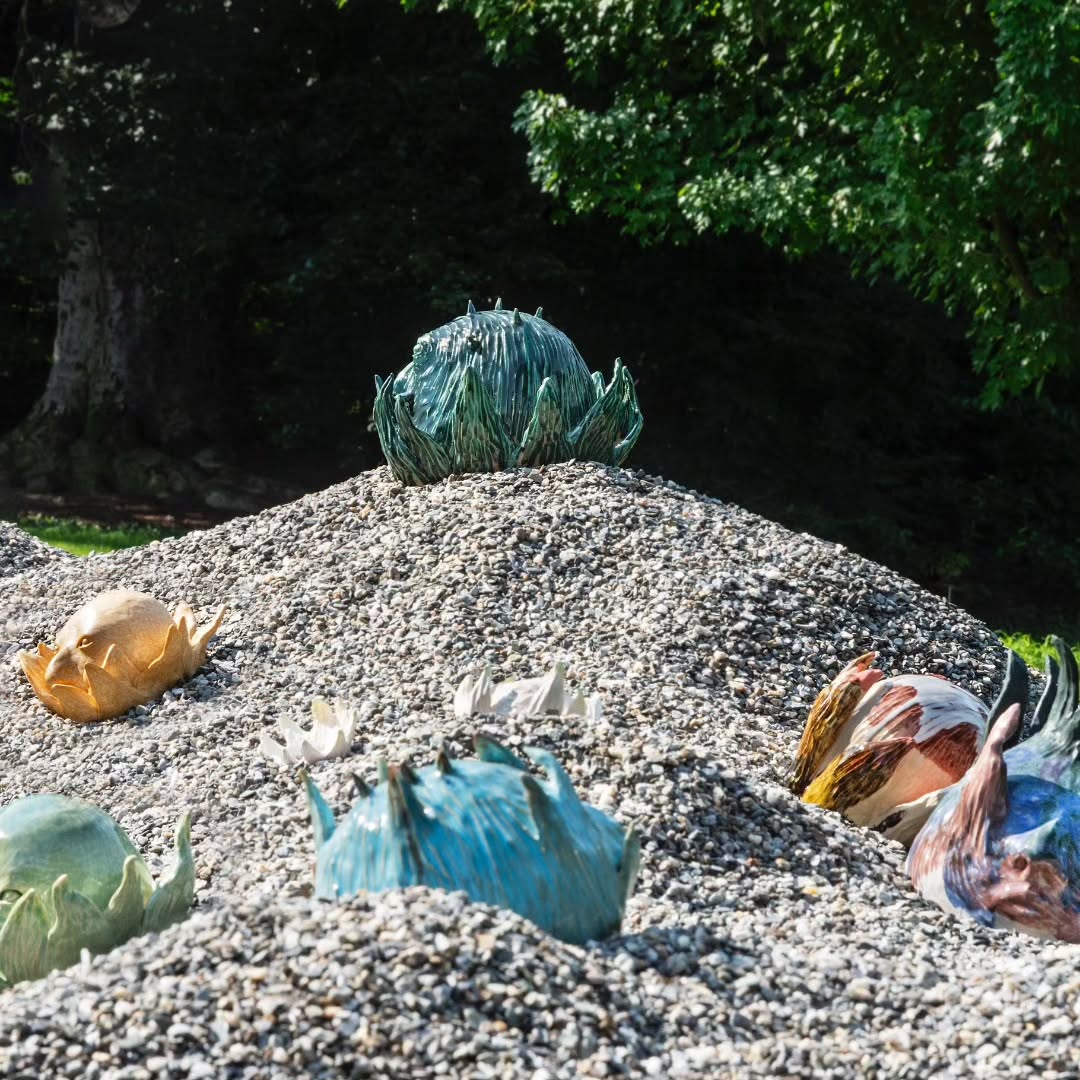 My installation Blooms is on view at Wave Hill. — image 2. 📸 photo credits Stephan