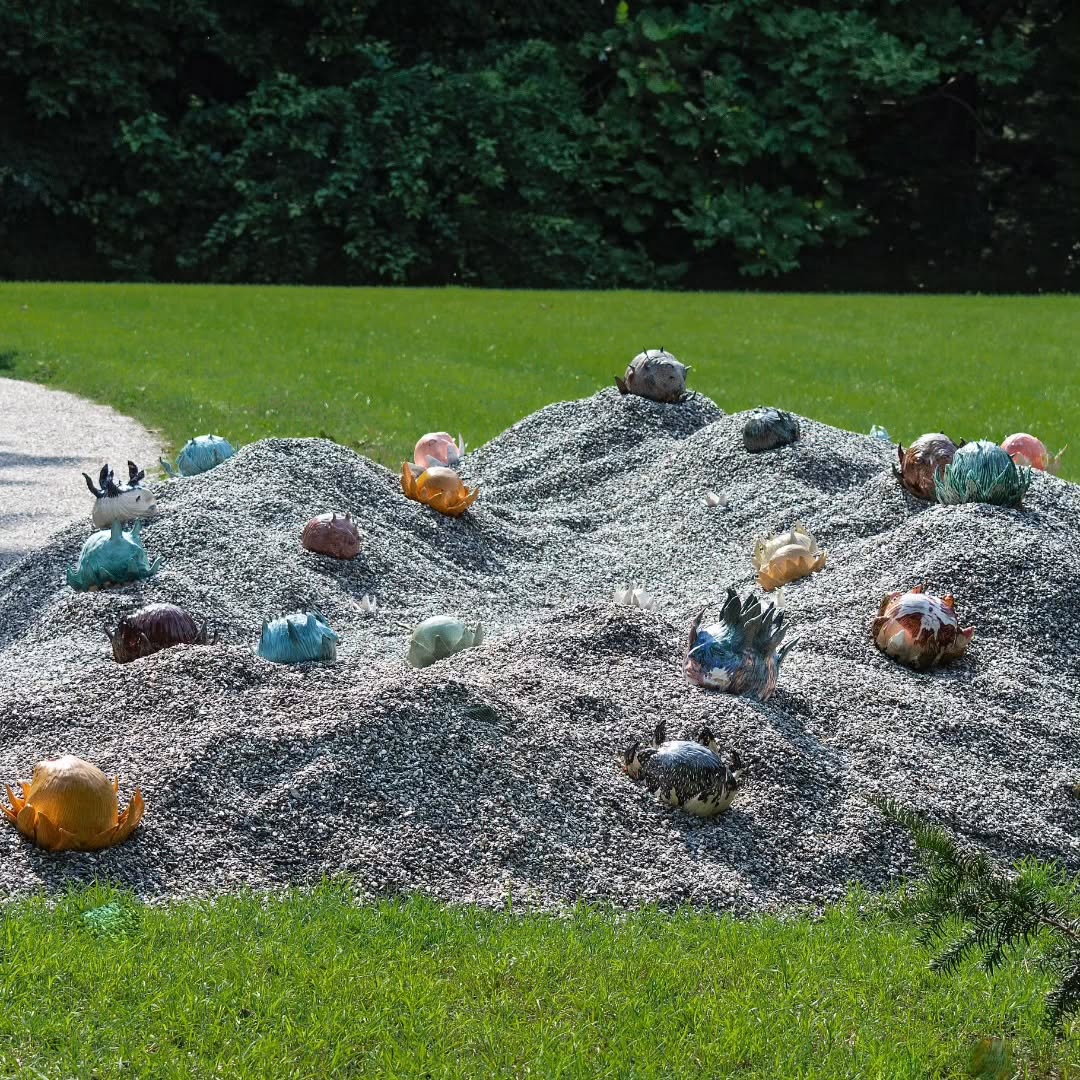 My installation Blooms is on view at Wave Hill. — image 9. 📸 photo credits Stephan