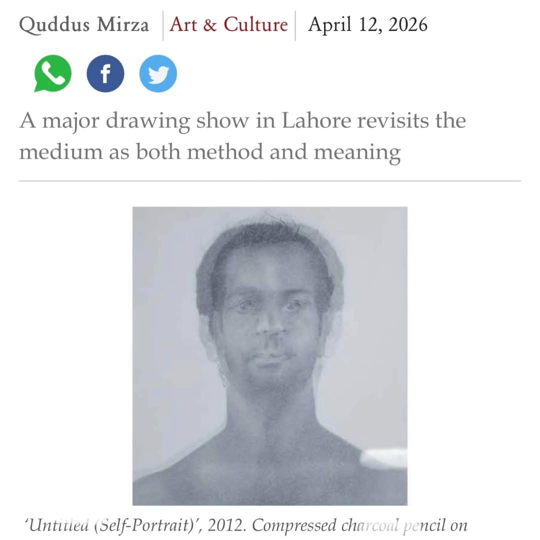 TRACES: Drawing Practices Now at the COMO Museum of Art, curated by Hassan Sheikh. — image 8