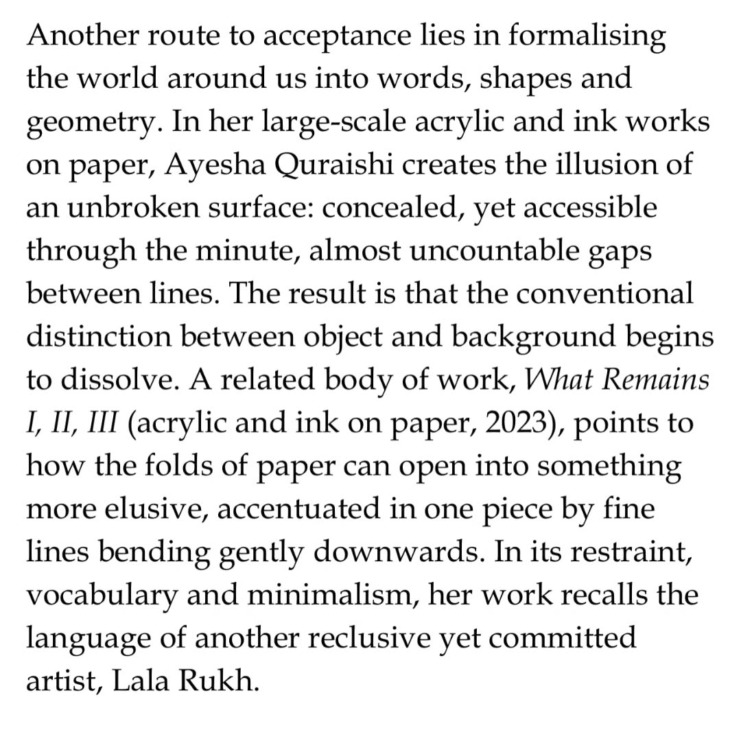 TRACES: Drawing Practices Now at the COMO Museum of Art, curated by Hassan Sheikh. — image 9