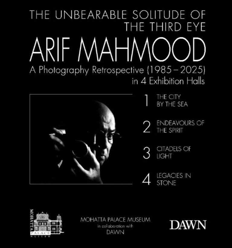 The Unbearable Solitude of the Third Eye presents Arif Mahmood: A Photography Retrospective (1985–2025), bringing…